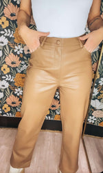 Cocoa Leather Pants